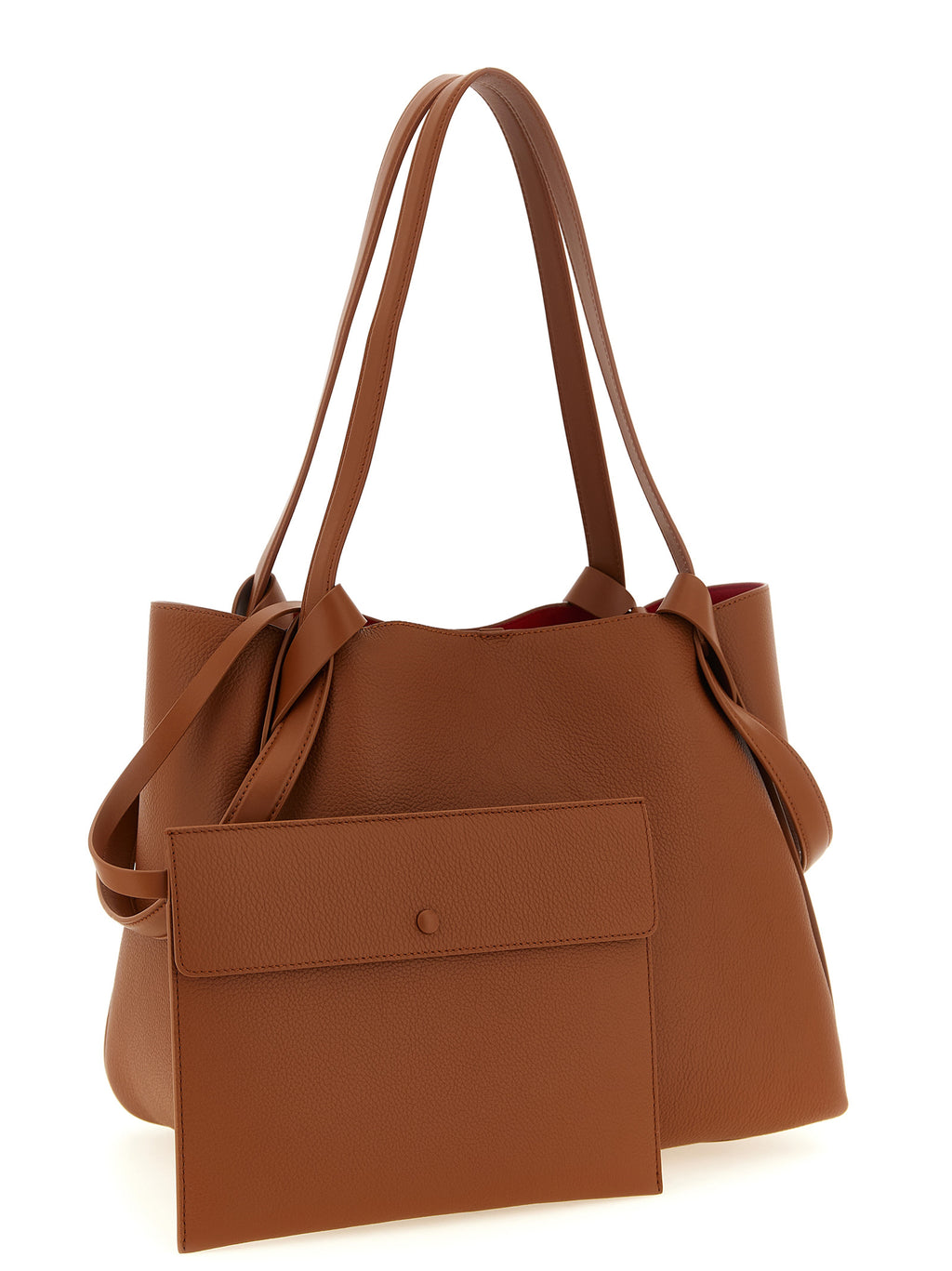 Brown Leather Tote Bag