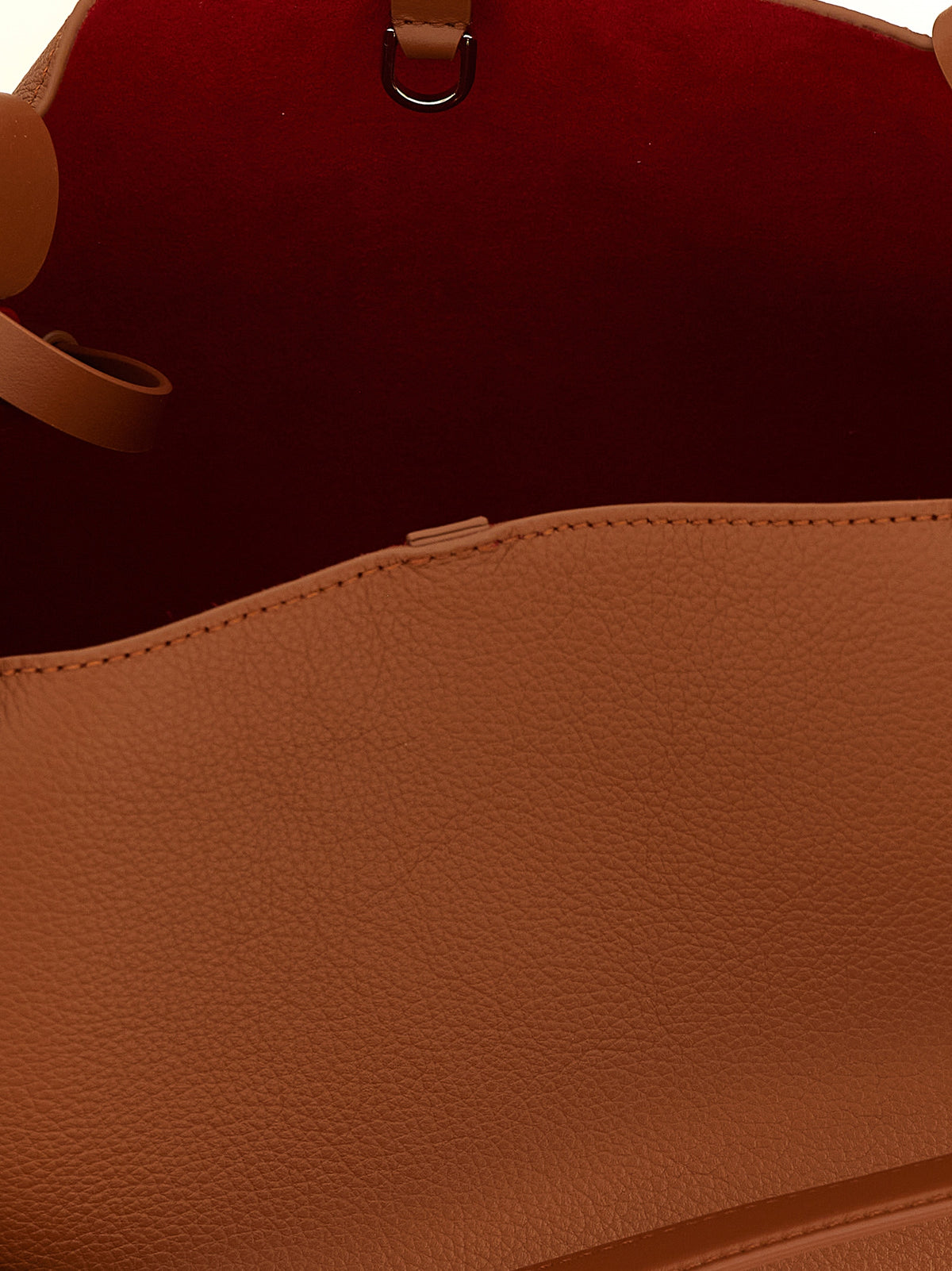 Brown Leather Tote Bag