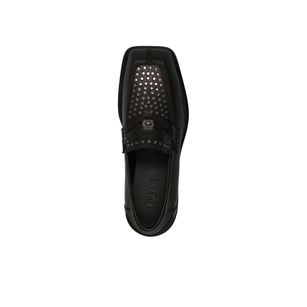 Mocassins en cuir – Noir