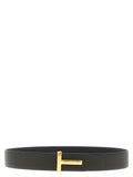 Ceinture en cuir multicolore