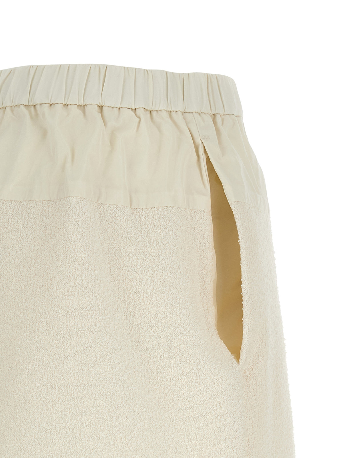 Shorts blancs en polyester