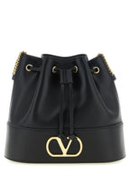 VLogo Bucket Bag – Black