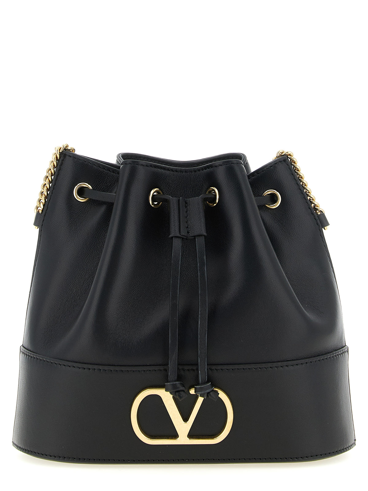 VLogo Bucket Bag – Black