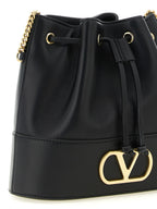 VLogo Bucket Bag – Black