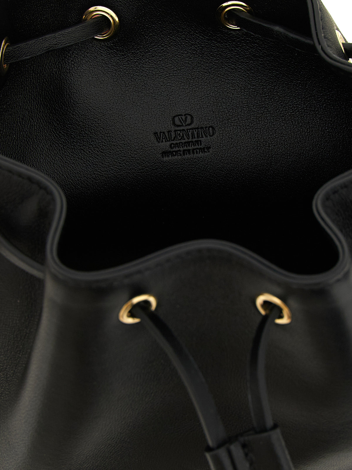 VLogo Bucket Bag – Black