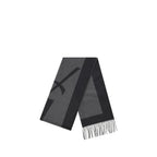 Grey Silk Scarf