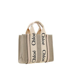 Woody Canvas Handbag – Brown