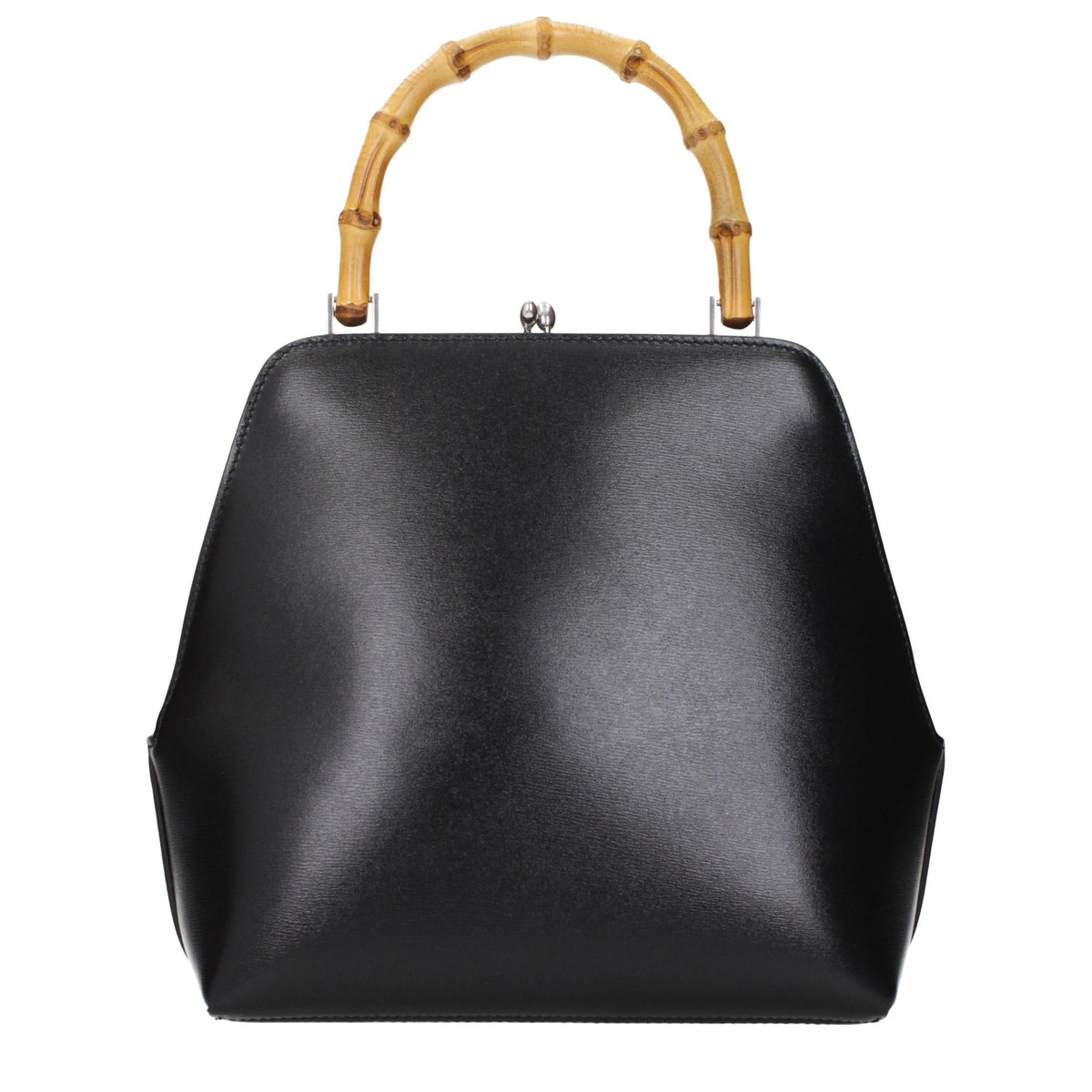 Sac à main en cuir noir