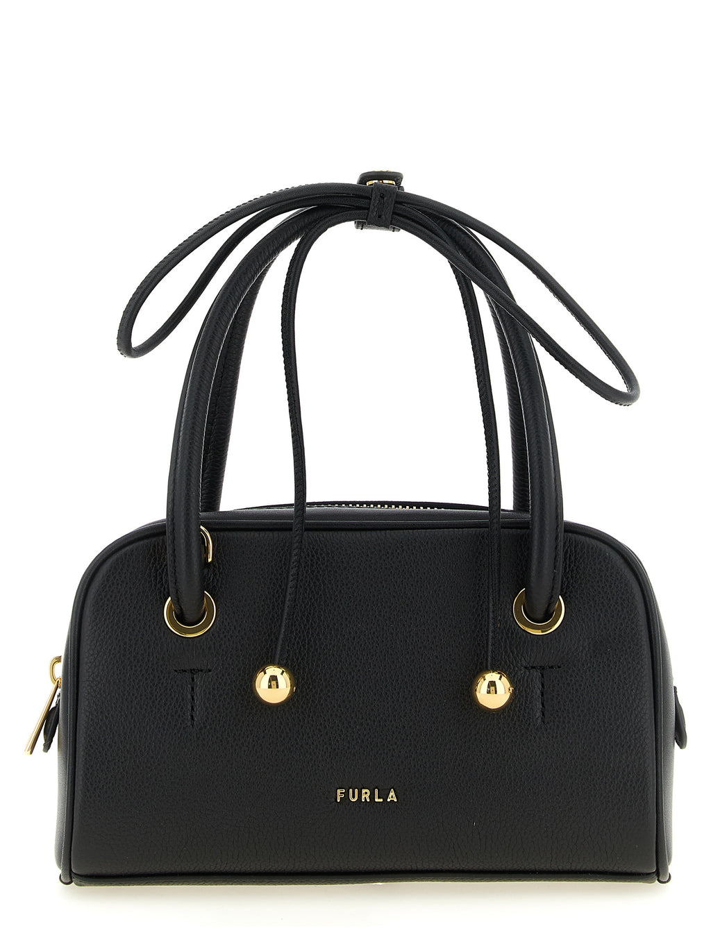 Black Leather Handbag