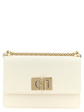 Sac bandoulière en veau blanc