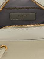 Grey Leather Handbag