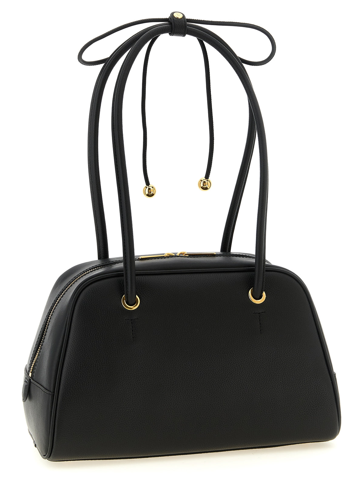 Black Leather Handbag