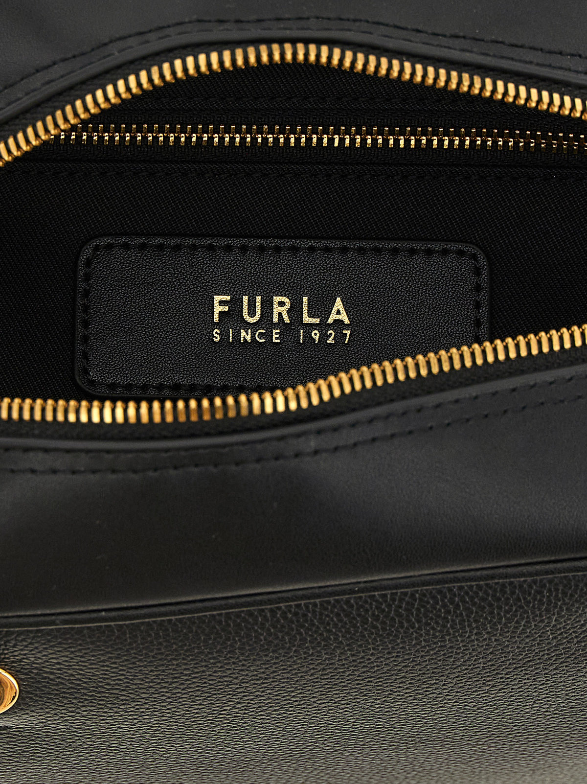 Black Leather Handbag