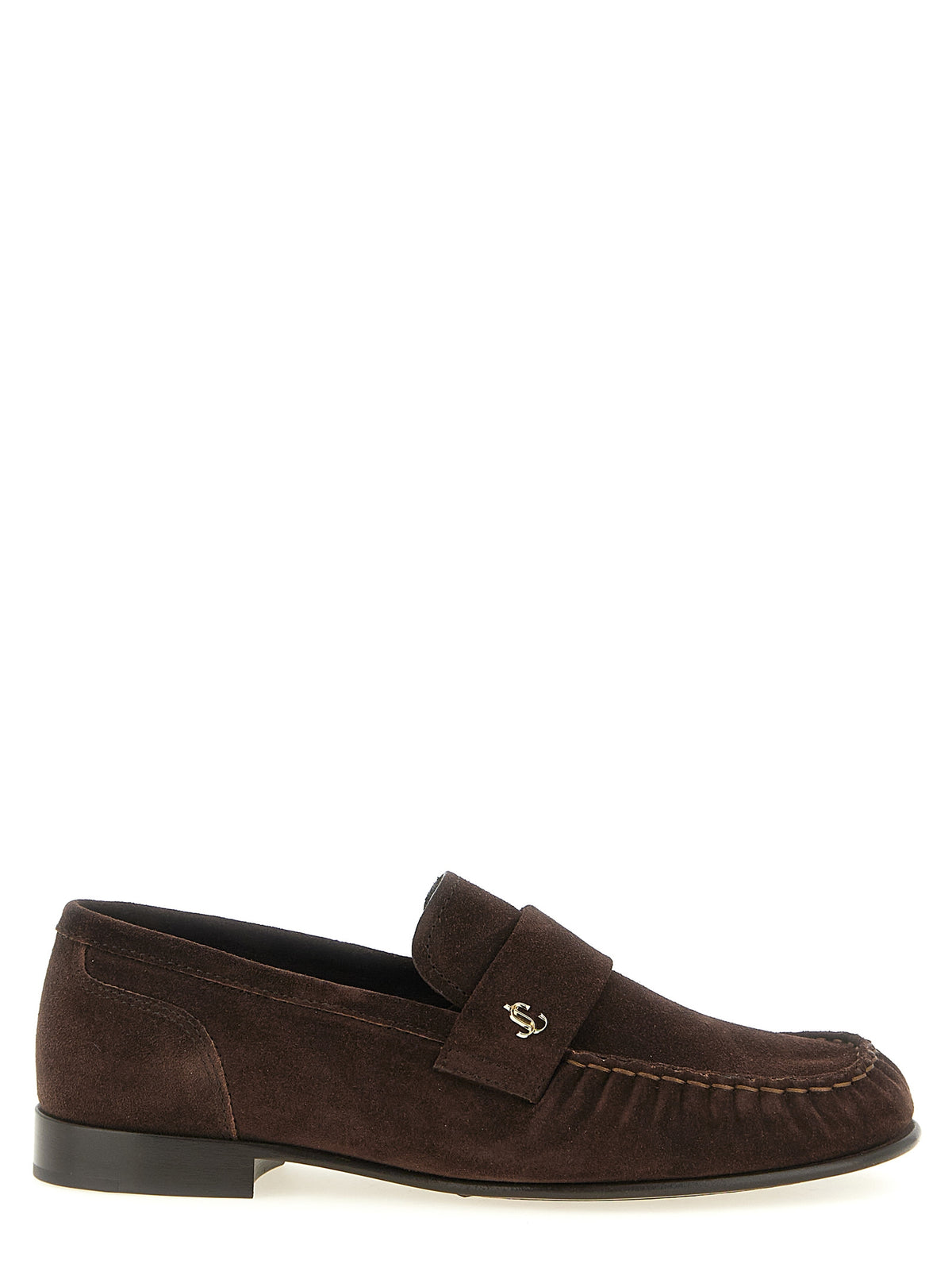 Brown Suede Loafers