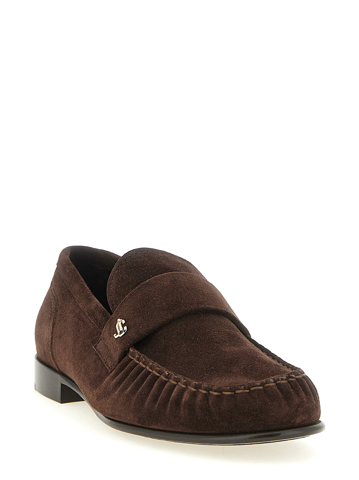 Brown Suede Loafers