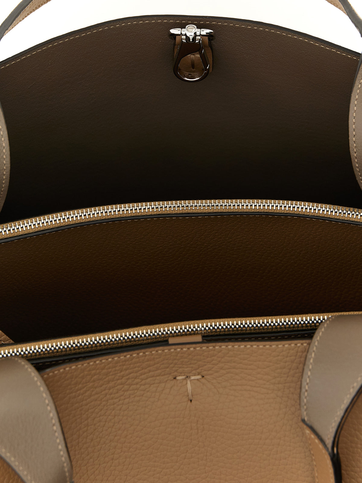 Brown Leather Tote Bag