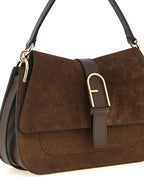 Brown Suede Handbag