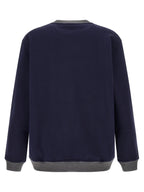 Sweat-shirt en coton – Bleu