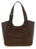 Brown Suede Handbag