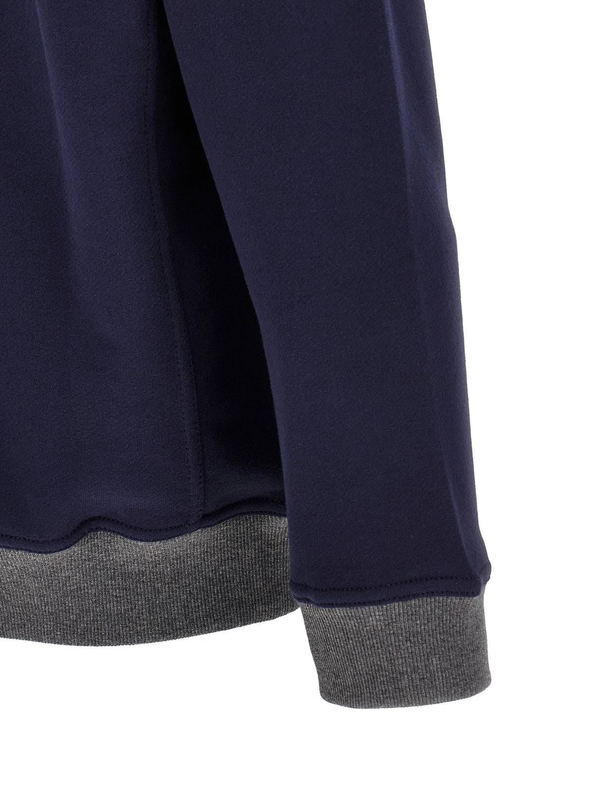 Sweat-shirt en coton – Bleu