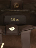 Brown Suede Handbag