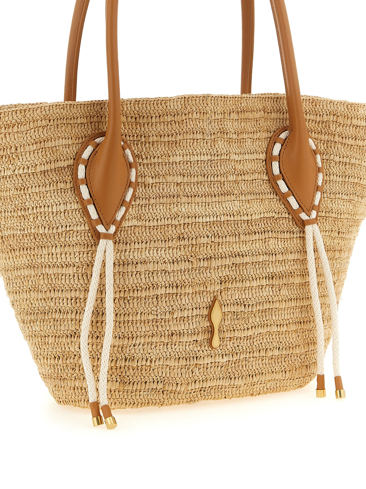Cabas en raphia – Beige