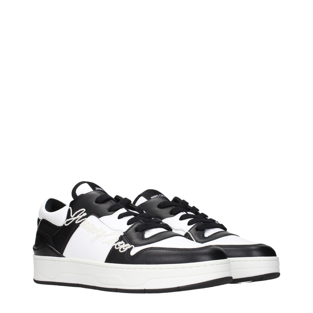 Baskets en cuir – Noir