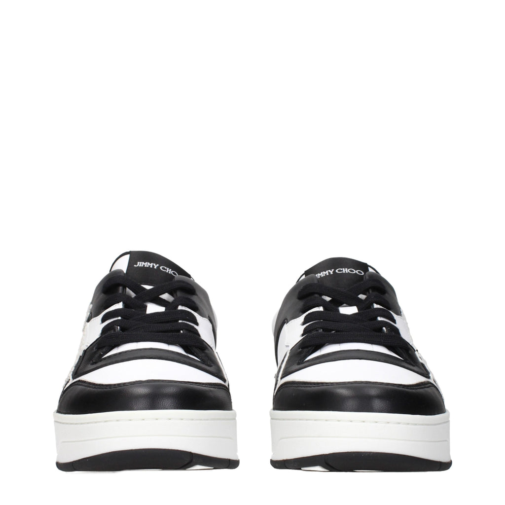 Baskets en cuir – Noir