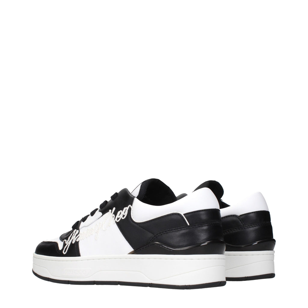 Baskets en cuir – Noir