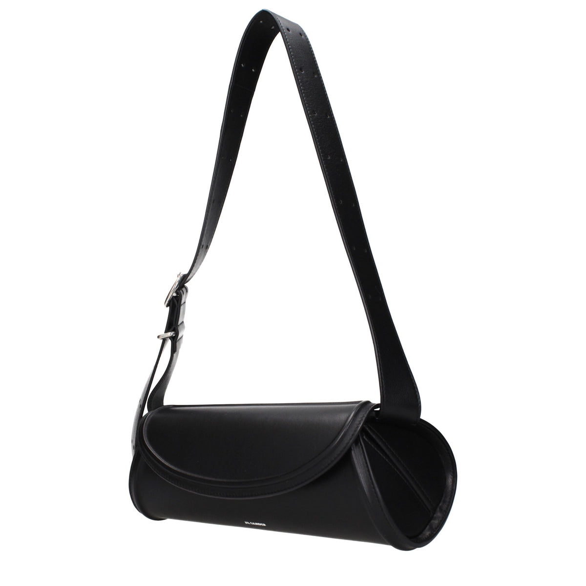 Black Leather Crossbody Bag