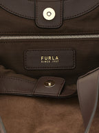 Brown Suede Tote Bag
