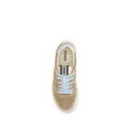 FF Leather Sneakers – Beige