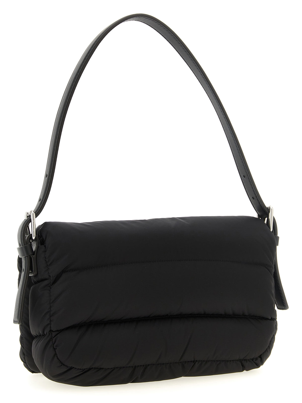 Sac bandoulière en nylon – Noir