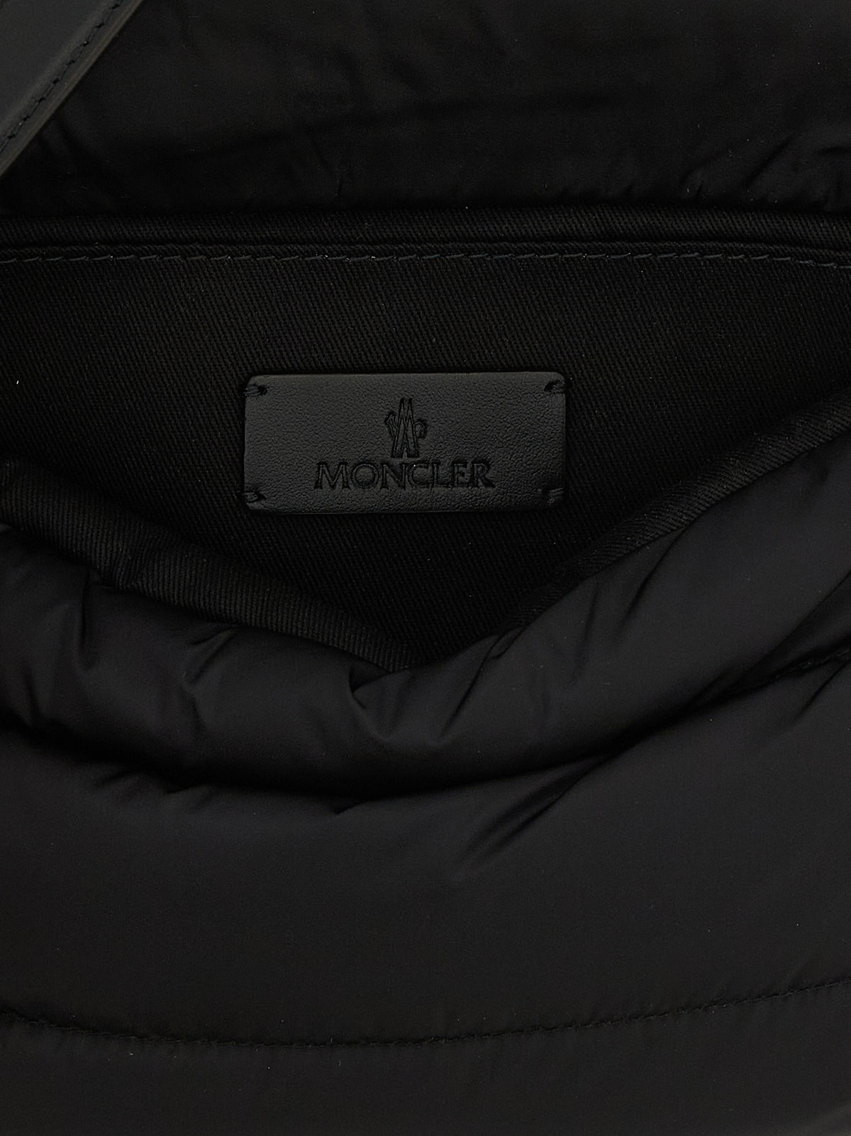 Sac bandoulière en nylon – Noir