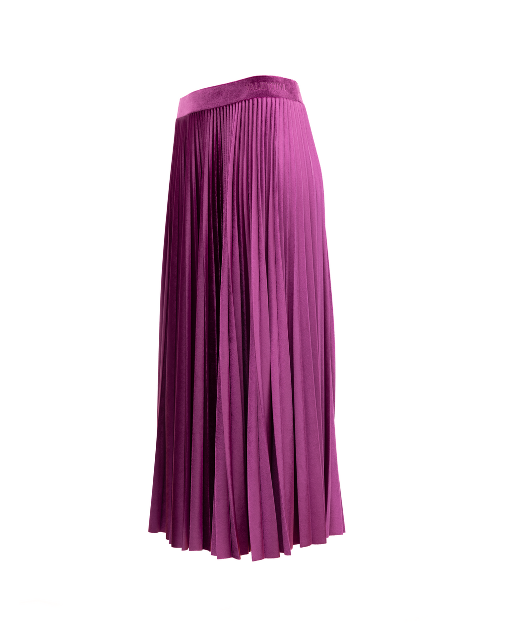 Purple Silk Skirt