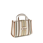 Sac à bandoulière Woody en coton – Beige