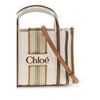 Sac à bandoulière Woody en coton – Beige