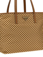 Multicolour Polyamide Tote Bag