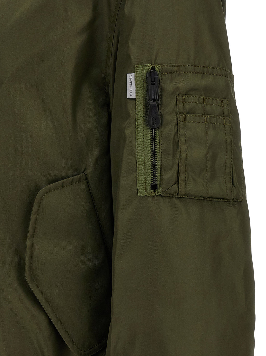 Veste en nylon bicolore