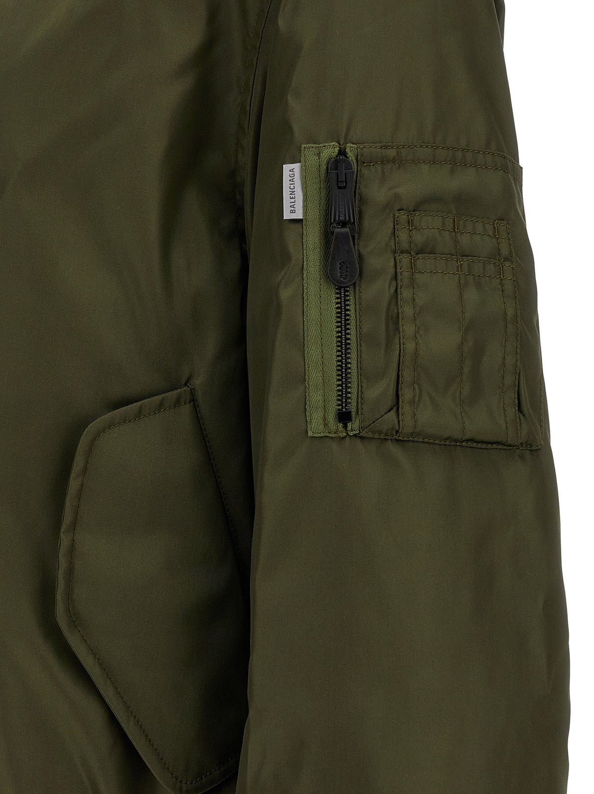 Veste en nylon bicolore
