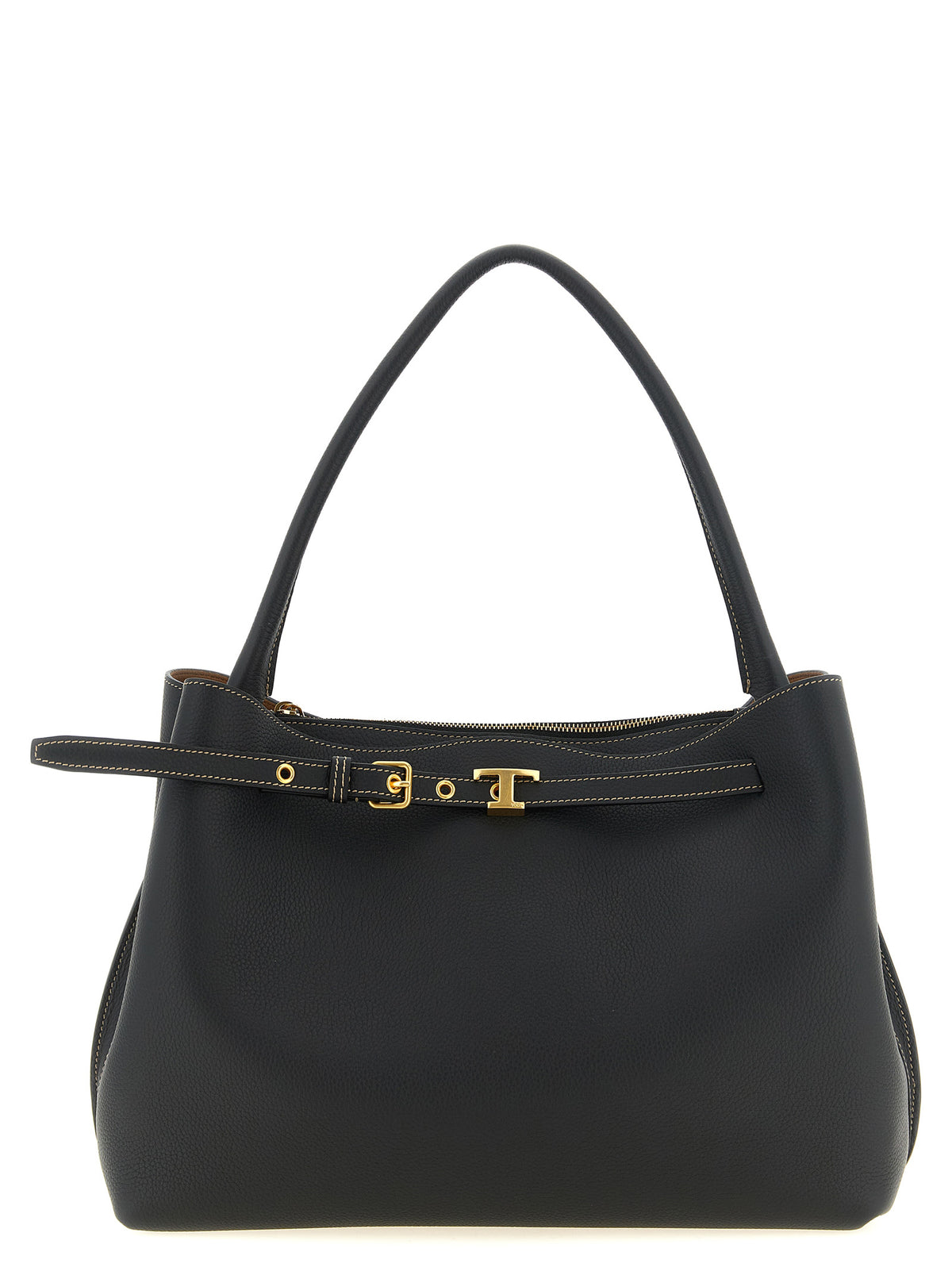 Black Leather Handbag