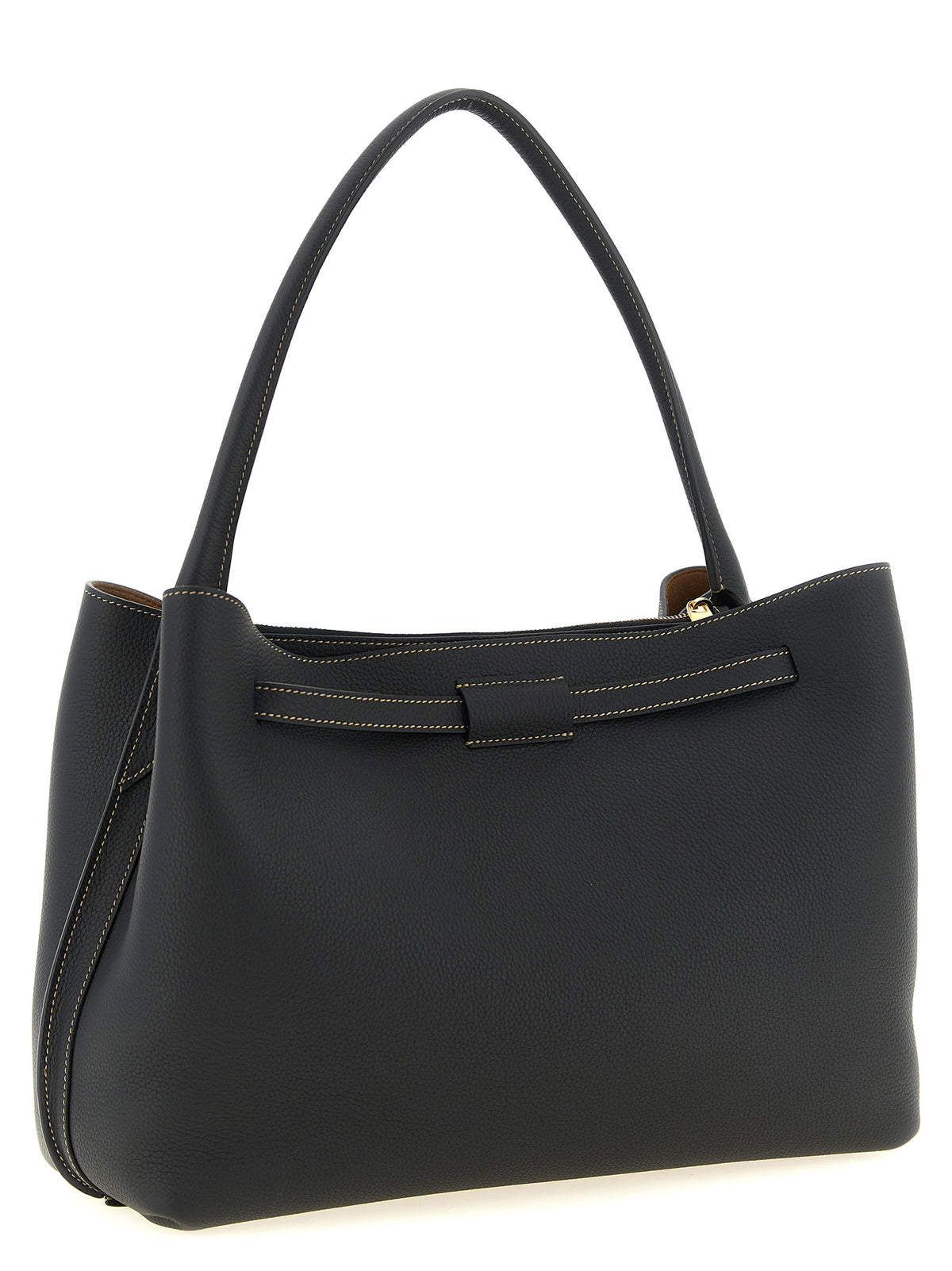 Black Leather Handbag