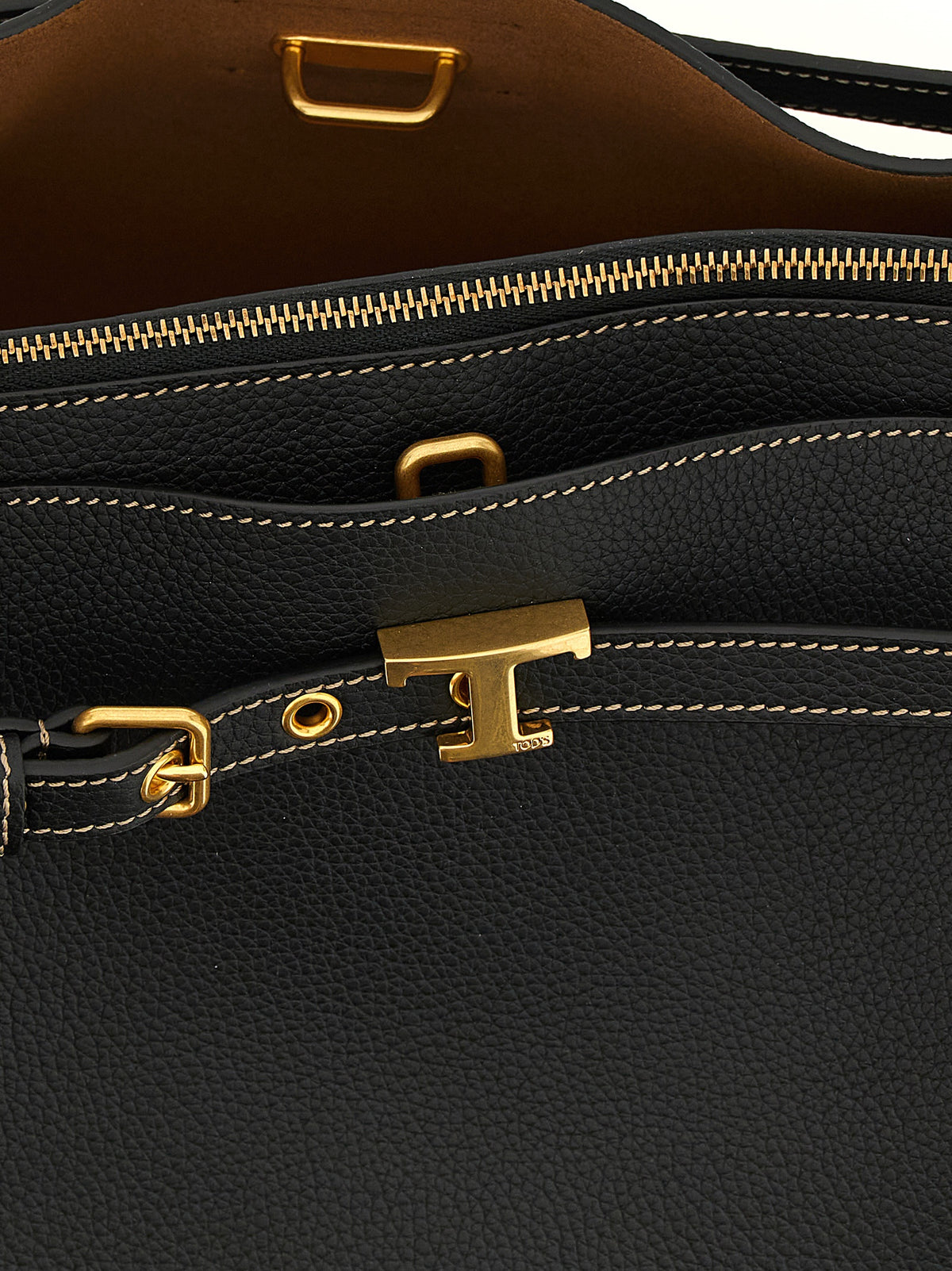 Black Leather Handbag