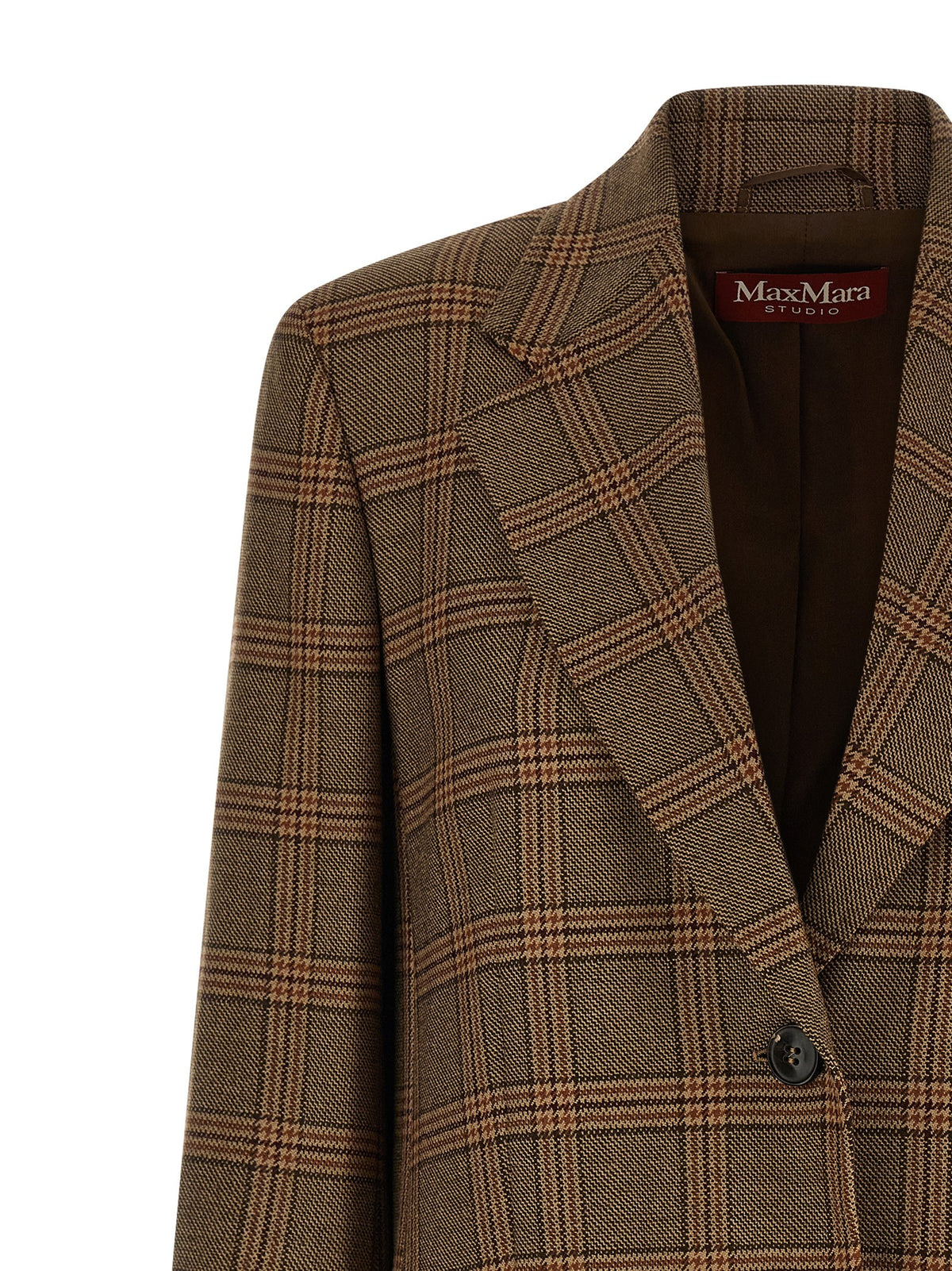 Blazer en laine – Marron