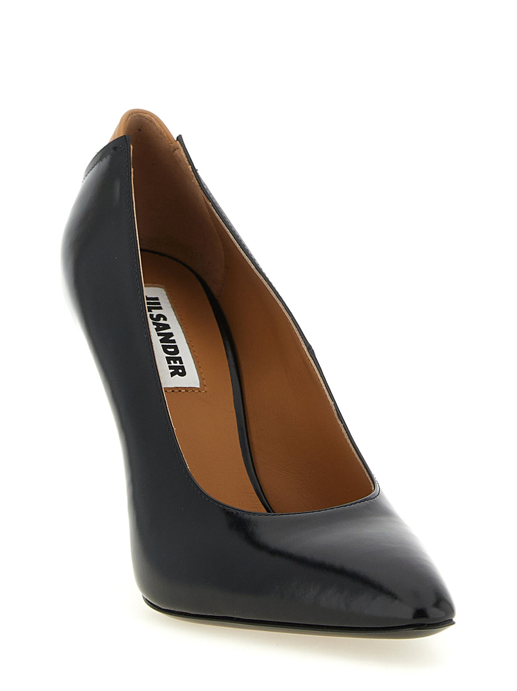 Escarpins noirs en cuir