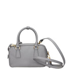 Grey Leather Handbag