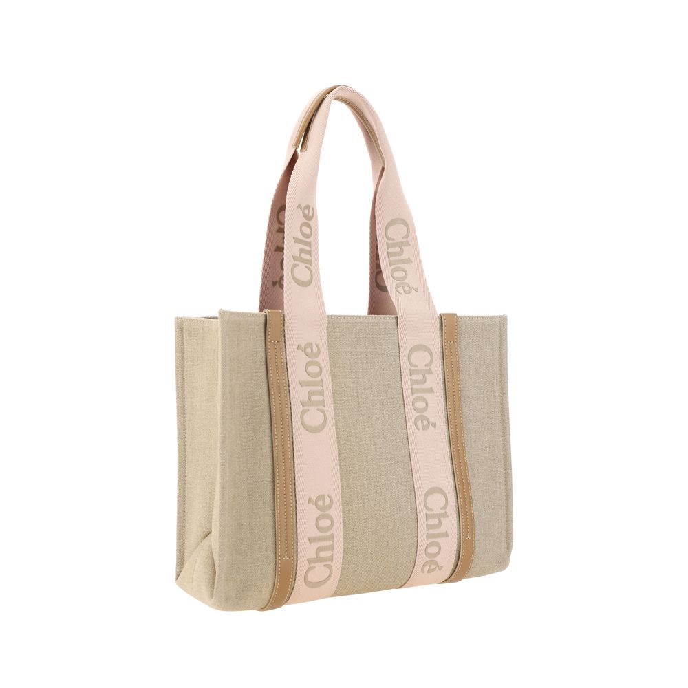 Sac à bandoulière en lin – Marron