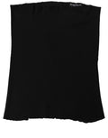 Écharpe en viscose noire