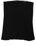 Écharpe en viscose noire