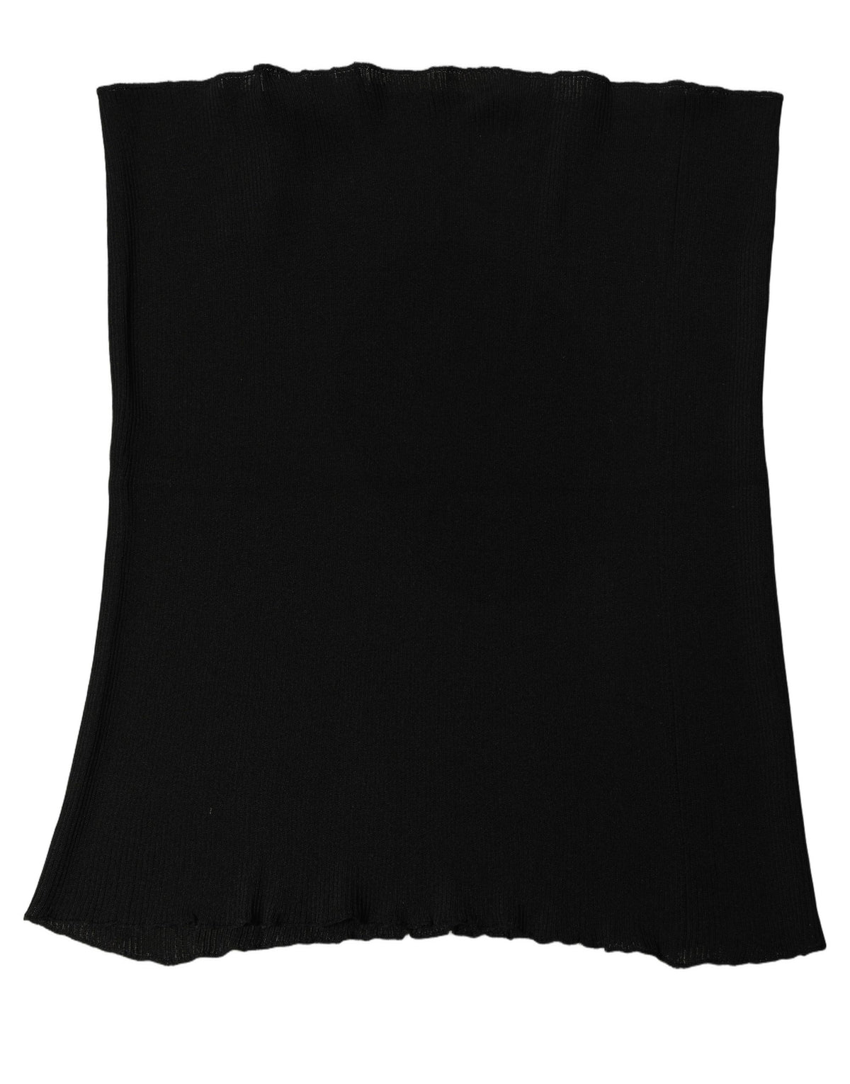 Écharpe en viscose noire